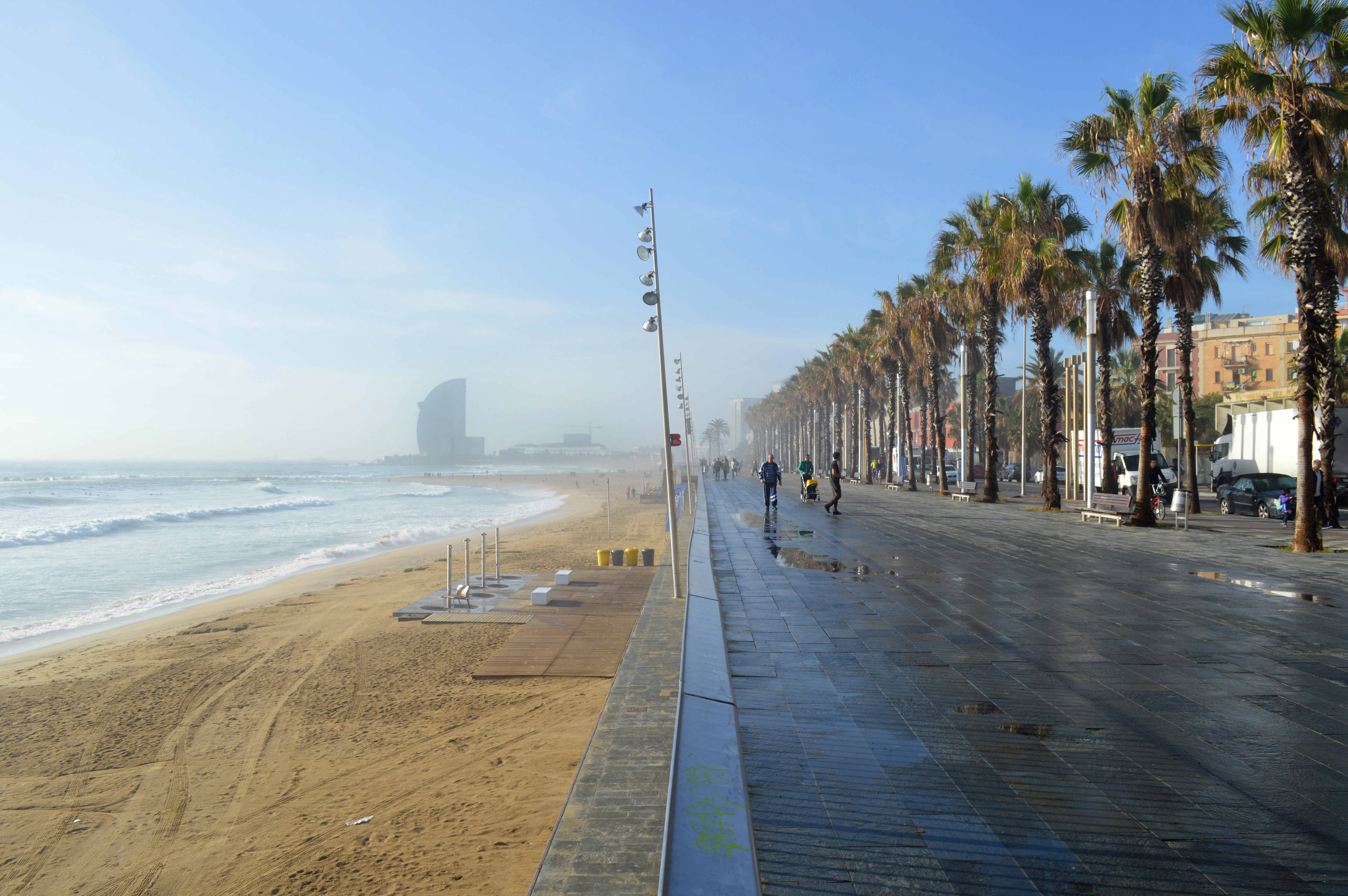 Barceloneta Plajı