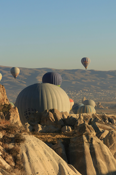 Kapadokya: Gün Doğarken Göreme Sıcak Hava Balonu Uçuşu